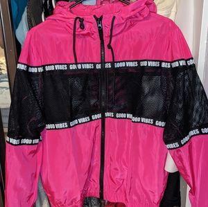 HOTT PINK TRACK JACKET